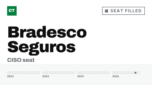 CISO Tribune company record: Bradesco Seguros, seat filled, since September 4, 2026
