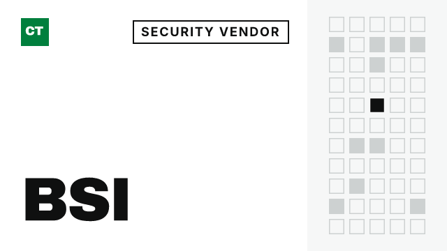 CISO Tribune company record: BSI, security vendor (Security consulting and advisory)
