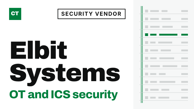 CISO Tribune company record: Elbit Systems, security vendor (OT and ICS security)