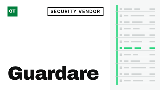 CISO Tribune company record: Guardare, security vendor (Exposure prioritisation and CTEM)