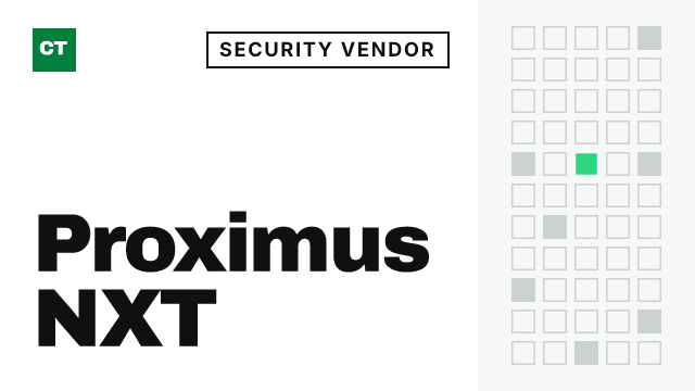 CISO Tribune company record: Proximus NXT, security vendor (Managed security service providers)