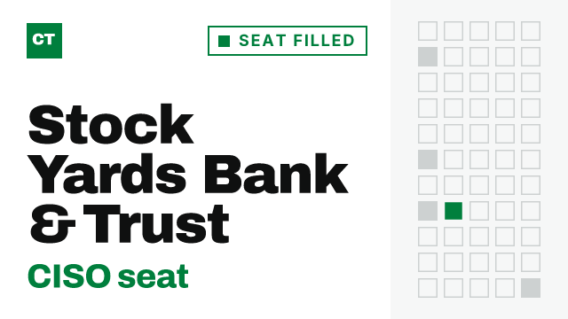 CISO Tribune company record: Stock Yards Bank & Trust, seat filled, since July 2026