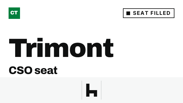 CISO Tribune company record: Trimont, seat filled, since June 15, 2026