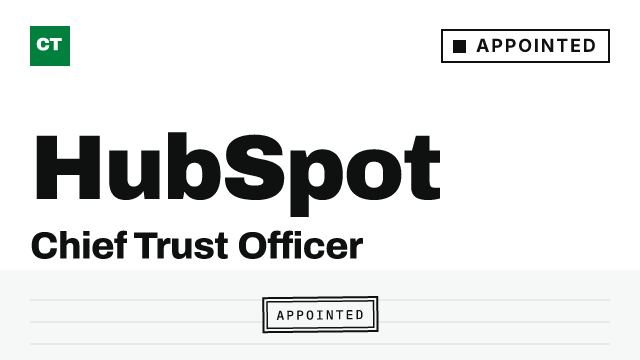 CISO Tribune record card: HubSpot appoints Chief Trust Officer
