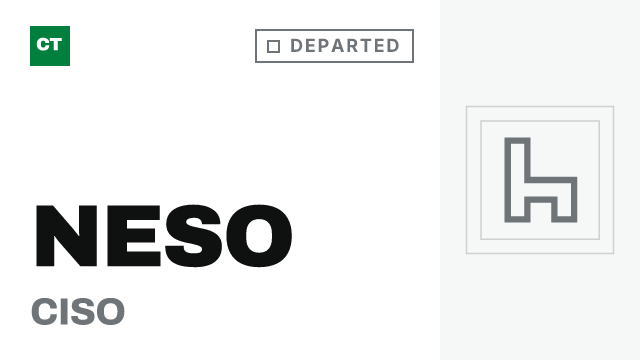 CISO Tribune record card: National Energy System Operator (NESO) CISO departs