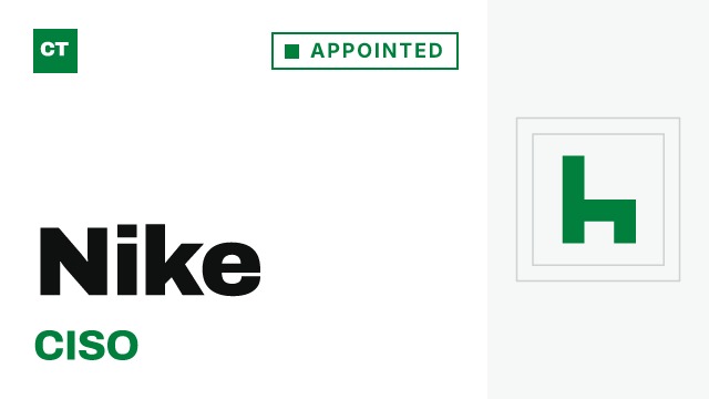 CISO Tribune record card: Nike appoints CISO
