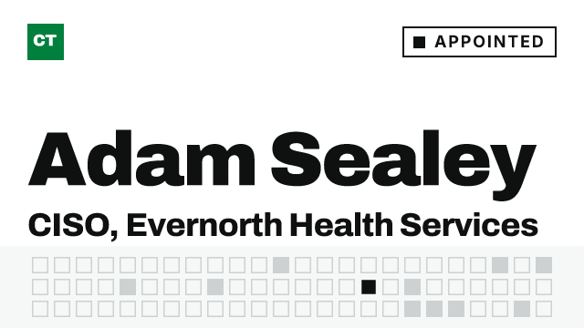 CISO Tribune executive record: Adam Sealey, CISO at Evernorth Health Services