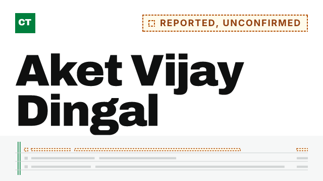 CISO Tribune executive record: Aket Vijay Dingal, reported as CTO and CISO at Monarch Networth Asset Management Private Limited, not yet confirmed