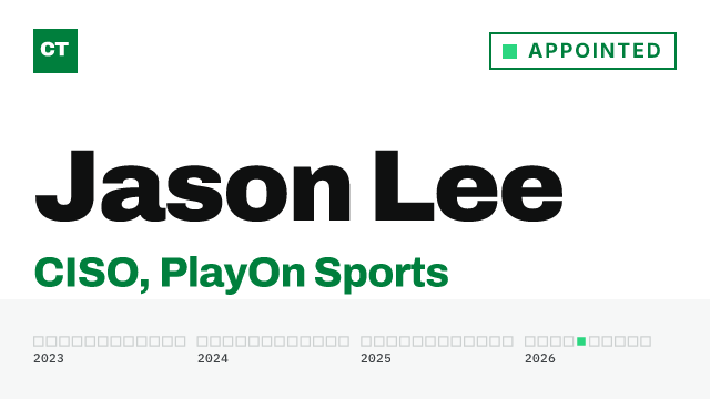CISO Tribune executive record: Jason Lee, CISO at PlayOn Sports