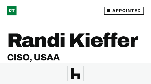CISO Tribune executive record: Randi Kieffer, CISO at USAA