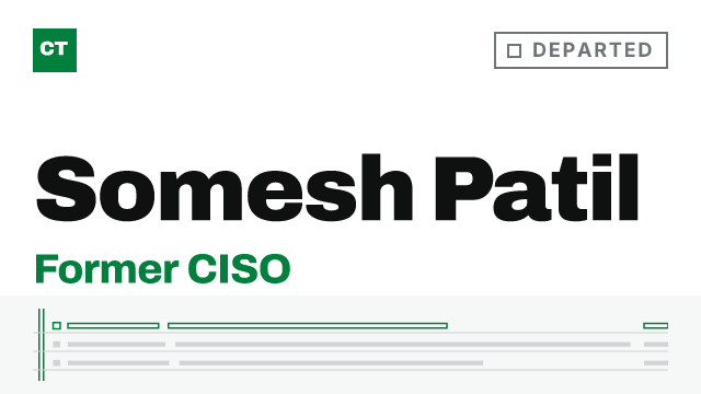 CISO Tribune executive record: Somesh Patil, former CISO at 360 ONE Asset Management Limited