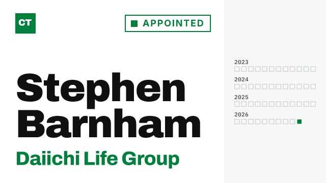 CISO Tribune executive record: Stephen Barnham, Group CIO, Group Chief Digital Officer and Group CISO at Daiichi Life Group
